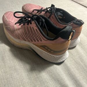 Saucony Women's Pink and Black Running Shoes